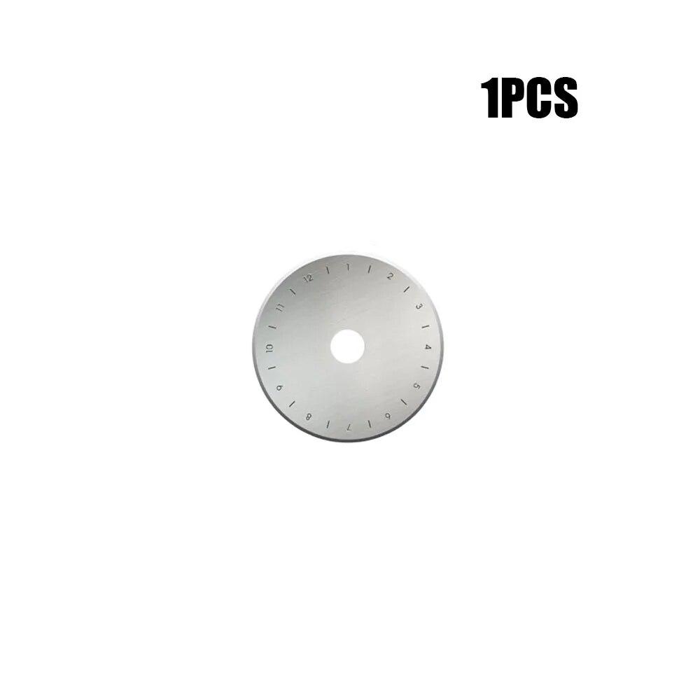 45mm Rotary Knife Roller Round Knife Replacement Blade Fabric Cutting Disc Patchwork Leather Sewing Round Cutting Craft Tool