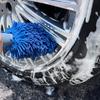 Набор для мытья автомобиля SHSCLY (Набор из 5 предметов, включающий 2 микрофибровых полотенца для мытья автомобиля, 1 микрофибровую салфетку, 1 щетку для мытья автомобиля и 1 перчатку для мытья автомобиля)