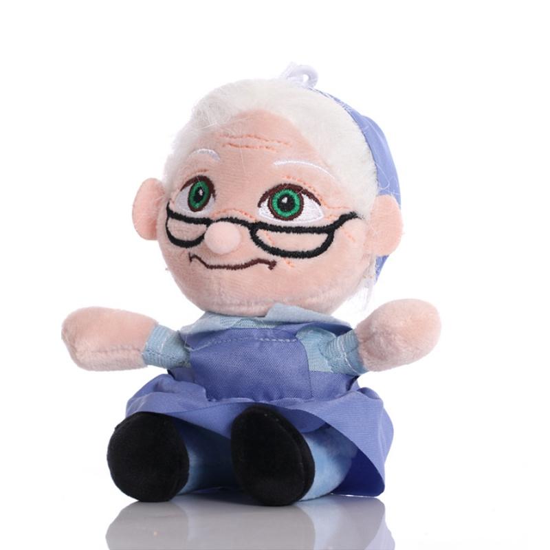 Premium Short Plush Carl Fredricksen Toy For Kids And Adults