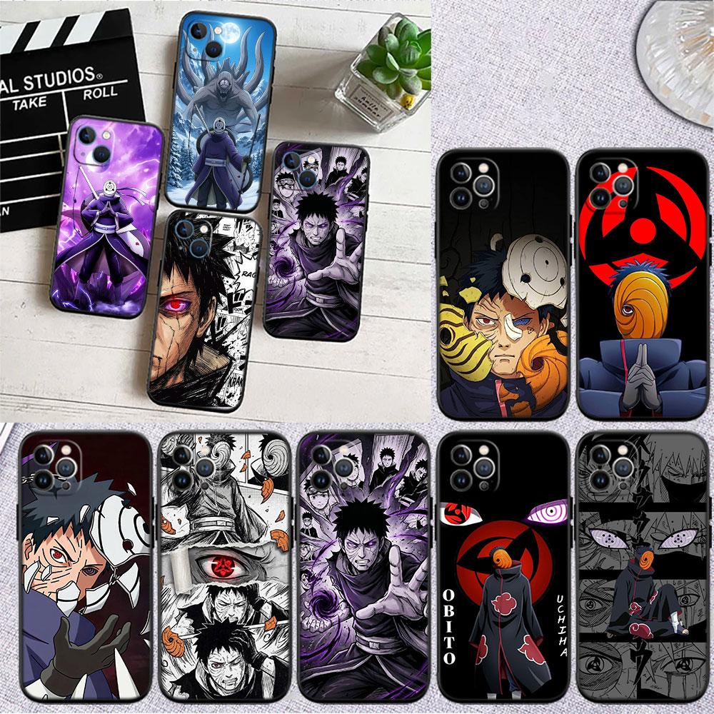 LO75 NARUTO Uchiha Obito Phone Case for OPPO A40 A60 A80 A15 A16 A16K A12 A17 A17K A54 A54S A53 A53S A55 A56 A57 A98 F23