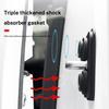 AABKW1 Silicone Car Door Lock Buckle Cover Rust Proof Protector Covers for Porsche 911 718 Cayenne Cayman Panamera Macan Taycan Boxster