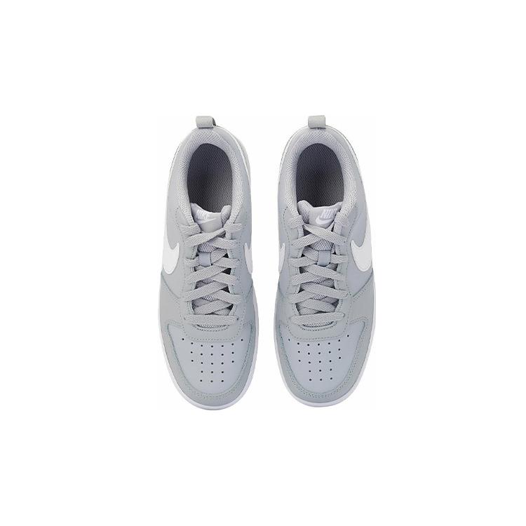Nike Court Borough Low 2 'Gray White' GS BQ5448-008
