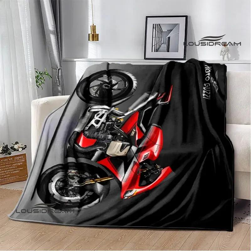 Плед для мотоцикла Guzzi Модный теплый плед Покрывало Пледы для кроватей Плед для пикника Тонкий плед