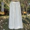Spring/Summer Retro Lace Embroidery Wide-Leg Pants for Women