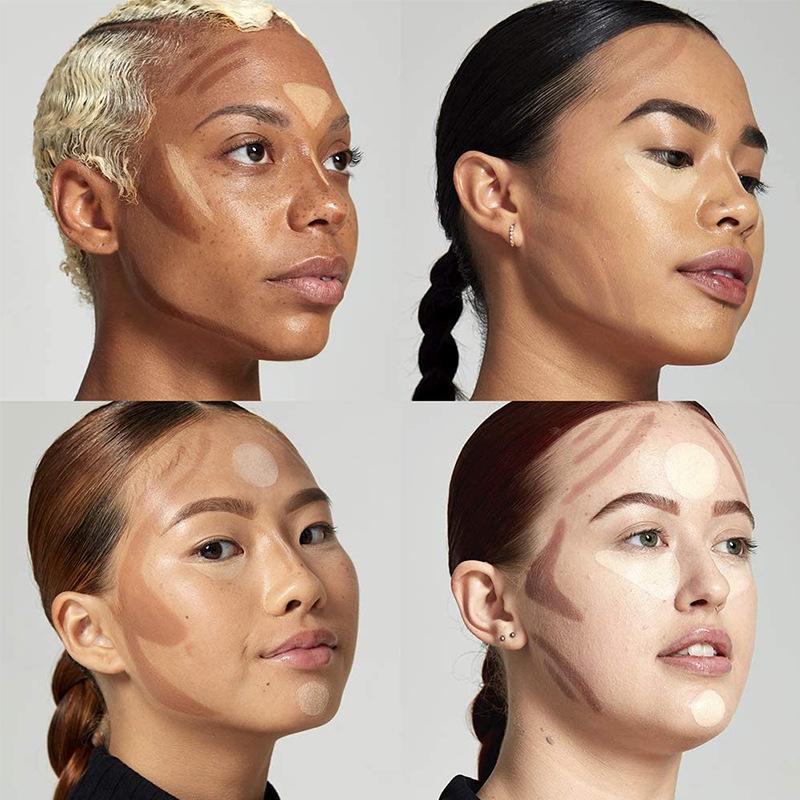 Хайлайтер для веснушек, тональный крем-консилер, ручка, долговечный белый корректор темных кругов, карандаш для контура глаз, косметический карандаш