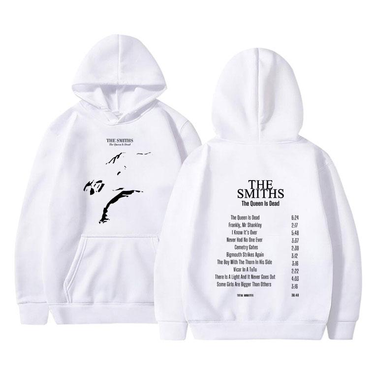 The Smiths The Queen Is Dead Graphic Hoodie Men Women Vintage Alternative British Rock Band Pullover Male Fleece Cotton Hoodies