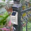 Outdoor Solar Stainless Steel Motion Sensor Wall Lamp