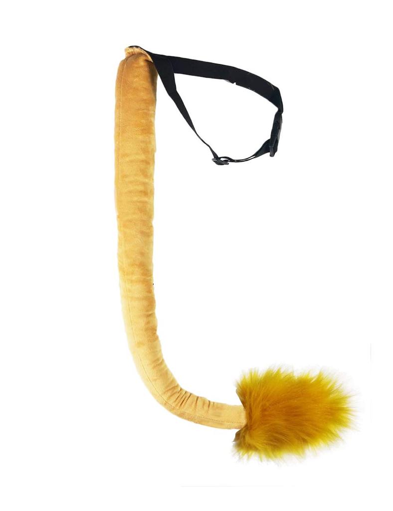 Amazon Halloween animal headgear lion headgear and tail set cos lion Halloween costume