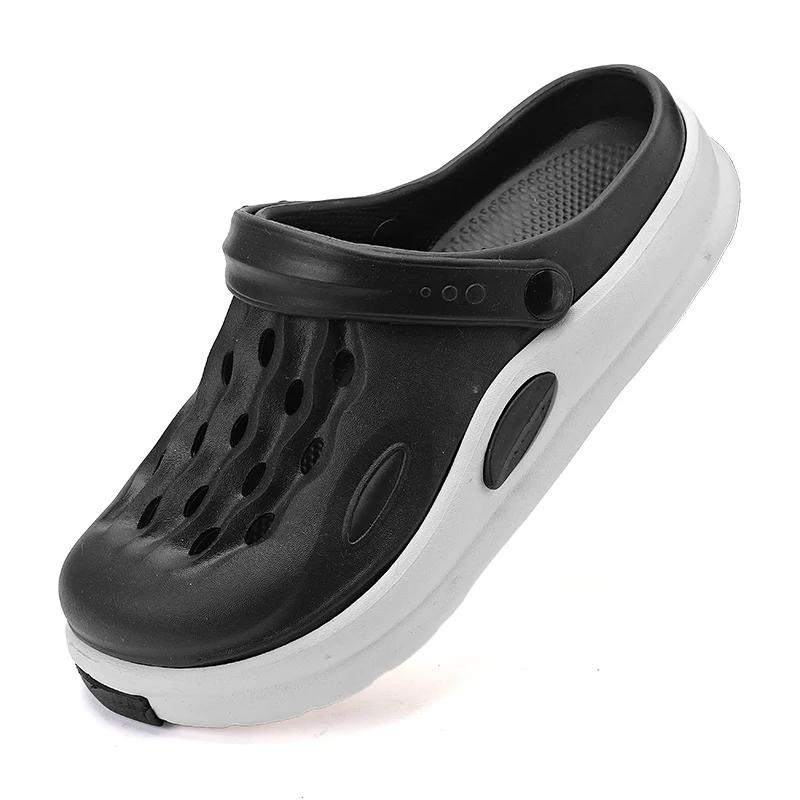 Мужские сандалии, повседневная обувь, легкие сабо из ЭВА, Лидер продаж, сабо унисекс, красочная обувь цвета морской волны для лета, пляжа, Zapatos Hombre