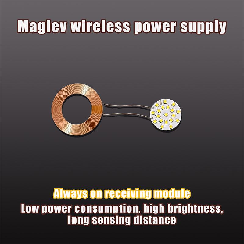 Magnetic Levitation Wireless Power Supply 1 Set Module for Art Installations Sculpture Floating Light Visual Display