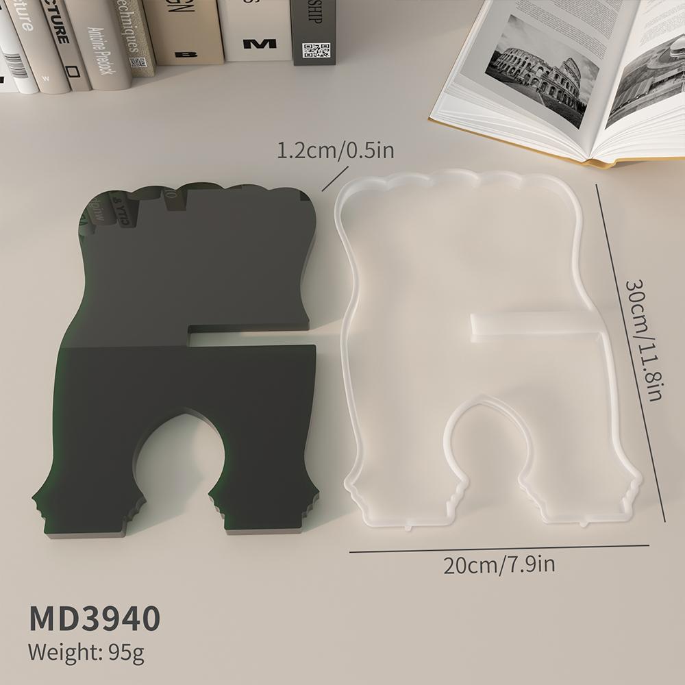DM817 DIY Стойка для чтения Пианино Музыка Полый Священные Книги Полка для книг Силиконовая Форма для Смолы Держатель для книг Молитва Ручная Работа Поделки