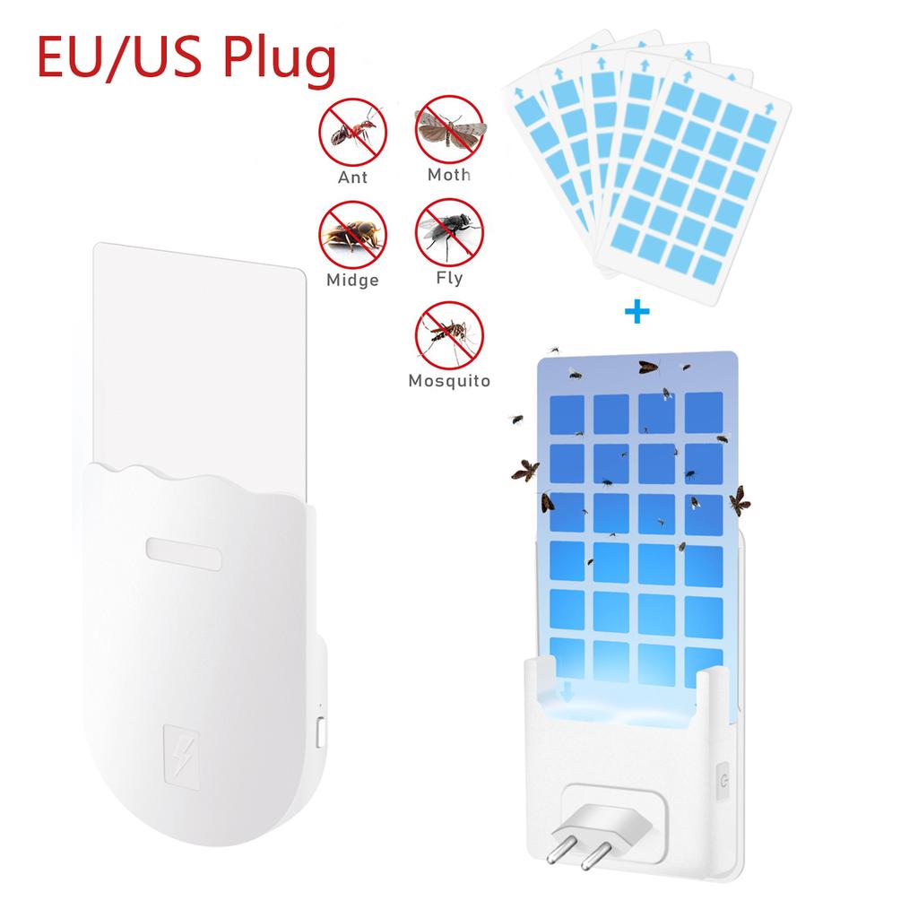 Adhesive Board Mosquito Killer Lamp, Indoor Non-toxic Adhesive Trap, Multifunctional Flying Insect Trap With Small Night Light