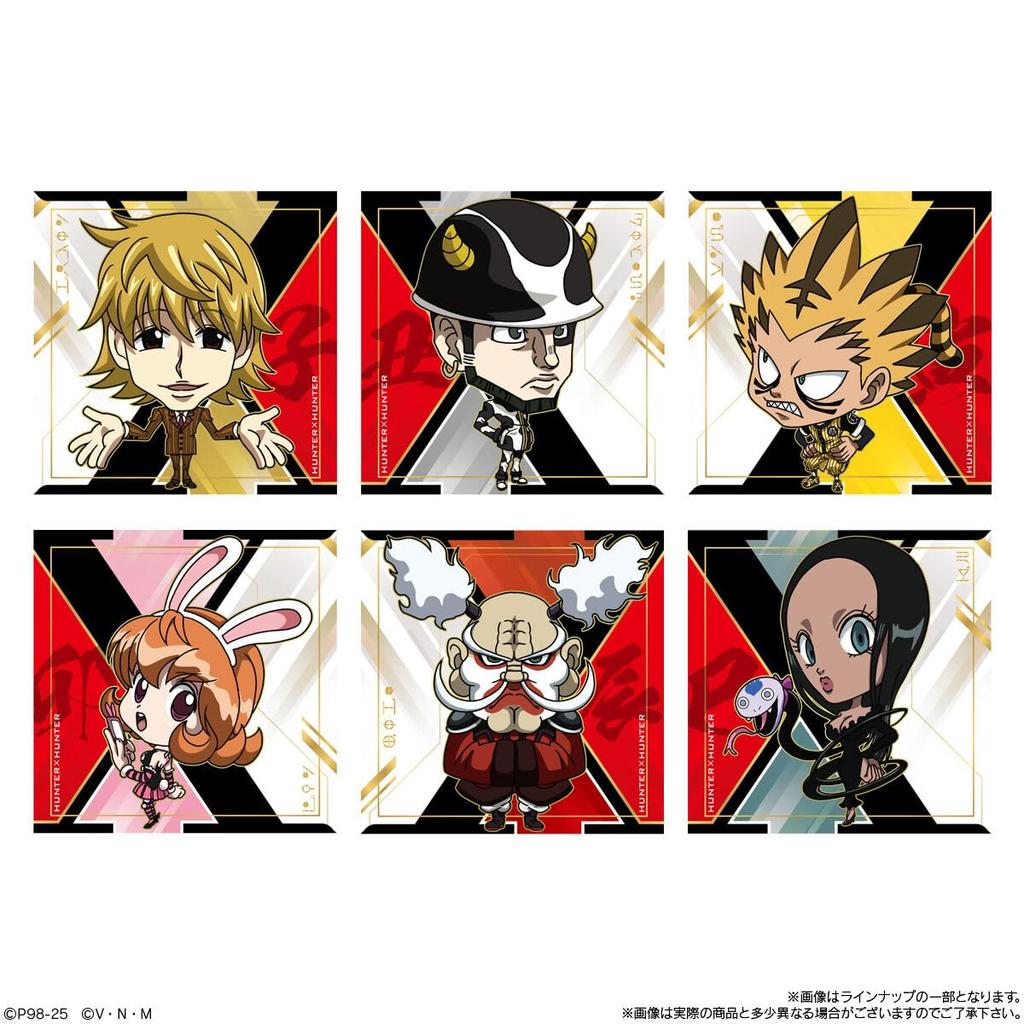 Niformation Stickers X Wafers 8 Box HUNTER×HUNTER Vol. 20-Piece (Candy Toy)