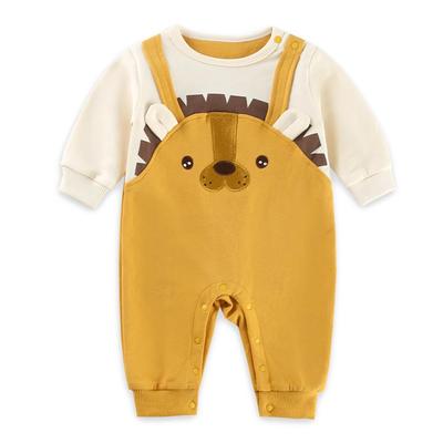 Baby Baby Newborn Outing Open Long 90 месяцев [Reegoo Peter] Одежда, комбинезоны для мальчиков, комбинезоны, одежда, одежда, одежда, милый, спереди, рукава,