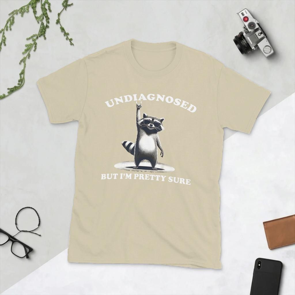 Undiagnosed But Im Pretty Sure Vintage Unisex T Shirt Vintage Tees Short Sleeve O Neck Tshirt Pure Cotton 4xl 5xl 6xl Clothes