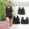 50-3kg Loading Weight Vest Jacket Sand Clothing for Running Boxing Training Jacket for Workout Strength Training Running Fitness