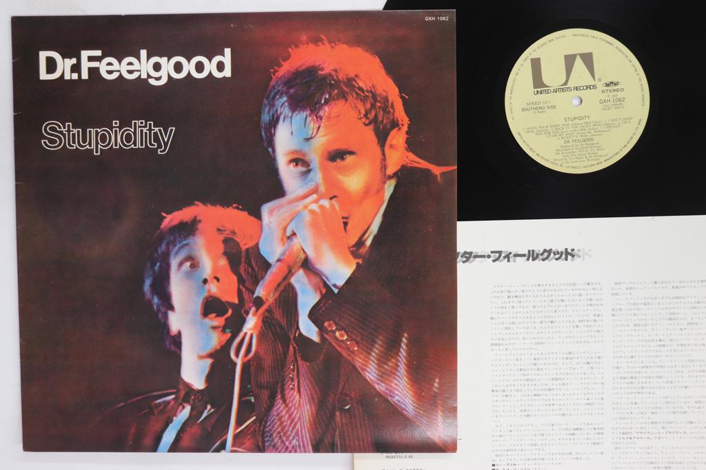LP Record DR. FEELGOOD Stupidity GXH1062 UNITED ARTISTS 1978 Japan Rock Used