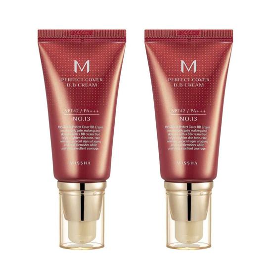 MISSHA M Perfect Cover BB Cream SPF42 PA+++ 50мл №13 Ярко-бежевый (3 варианта)
