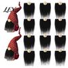 Creative Gift Making Supplies 12Pcs Gnome Beard And Nose Kit, DIY Christmas Craft with Ornament Materials Plush Beards Wooden Ball Noses for