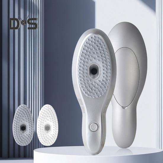 Электрическая щетка для укладки волос, вакуумный очиститель перхоти и расческа для придания объема с массажем кожи головы, быстрая зарядка Type-C, портативный инструмент для ухода за волосами