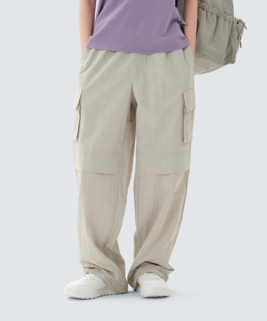 SNOWPEAK APPAREL Cample Wide Pants (S26Zucpt10) Light Beige