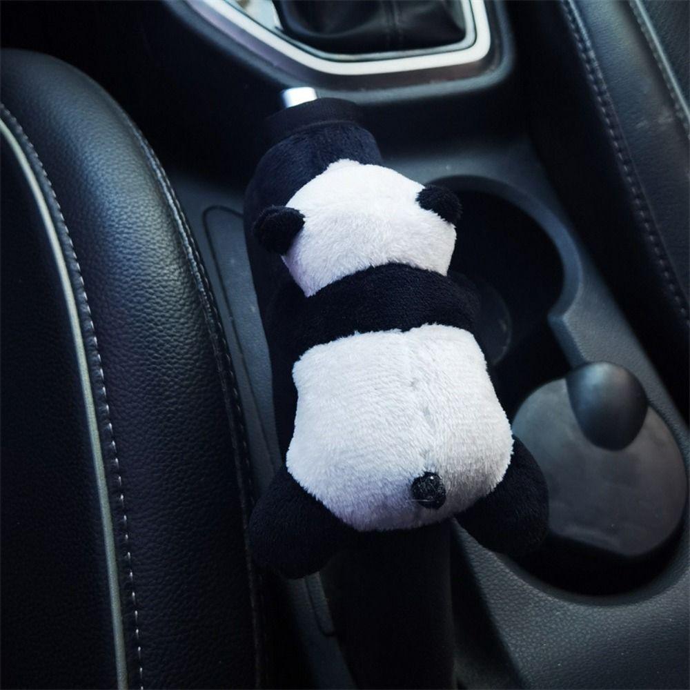 Чехол для автомобиля, чехол для переключения передач, кукла-панда, чехол для зеркала заднего вида, автомобильный Стайлинг