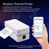 Wireless Thermal Label Printer Bluetooth Label Printer for Windows for IOS for Android 100‑240V 80mm Printing Width