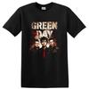 Green Day Эра American Idiot Рок-футболка Портрет панк-группы Графическая футболка