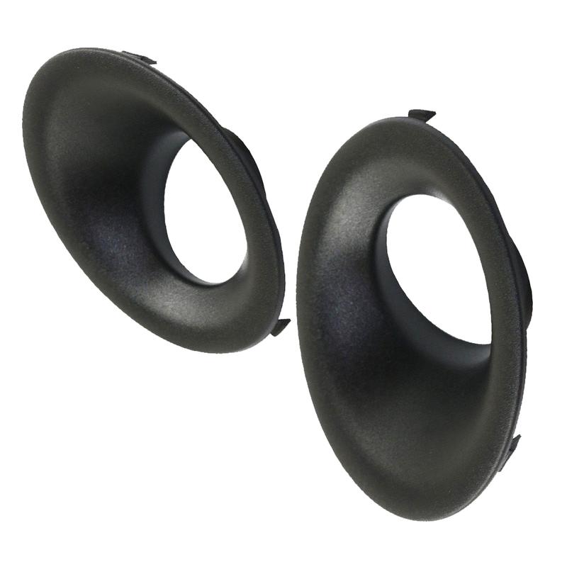 2pc Car Front Bumper Fog Light Lamp Trim Bezel Left & Right 68259662AA for Dodge Challenger 2015-