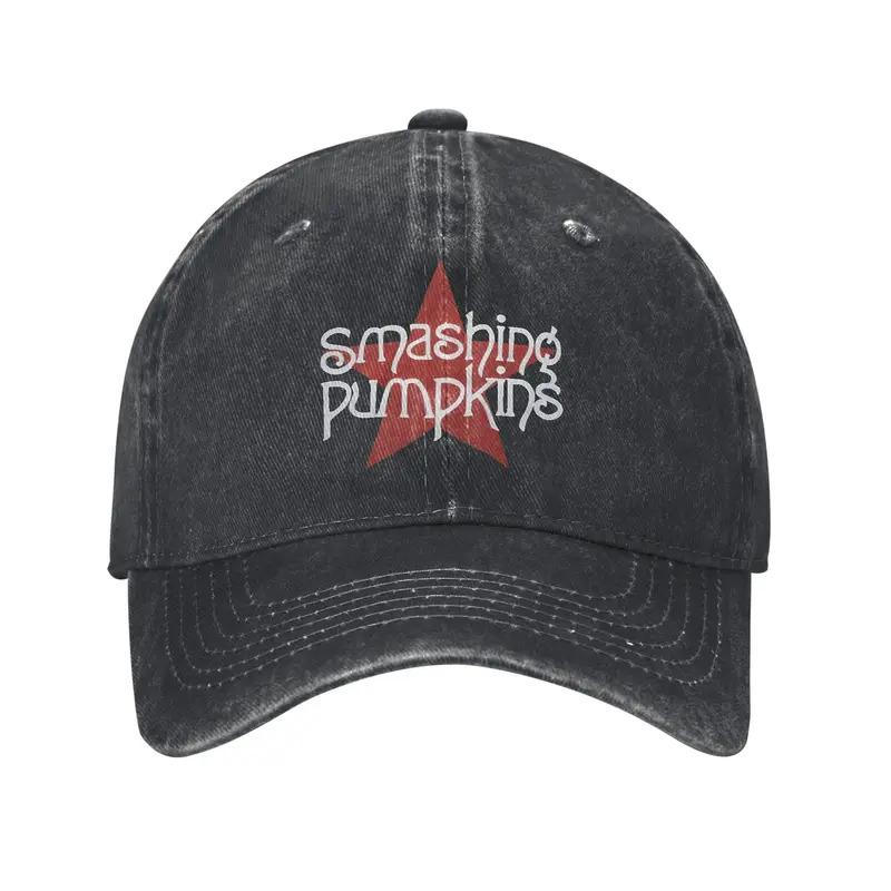 The Smashing Pumpkins Rock Band Trucker Hats Outfits for Unisex Baseball Cap Headwear Snapback Caps Adjustable