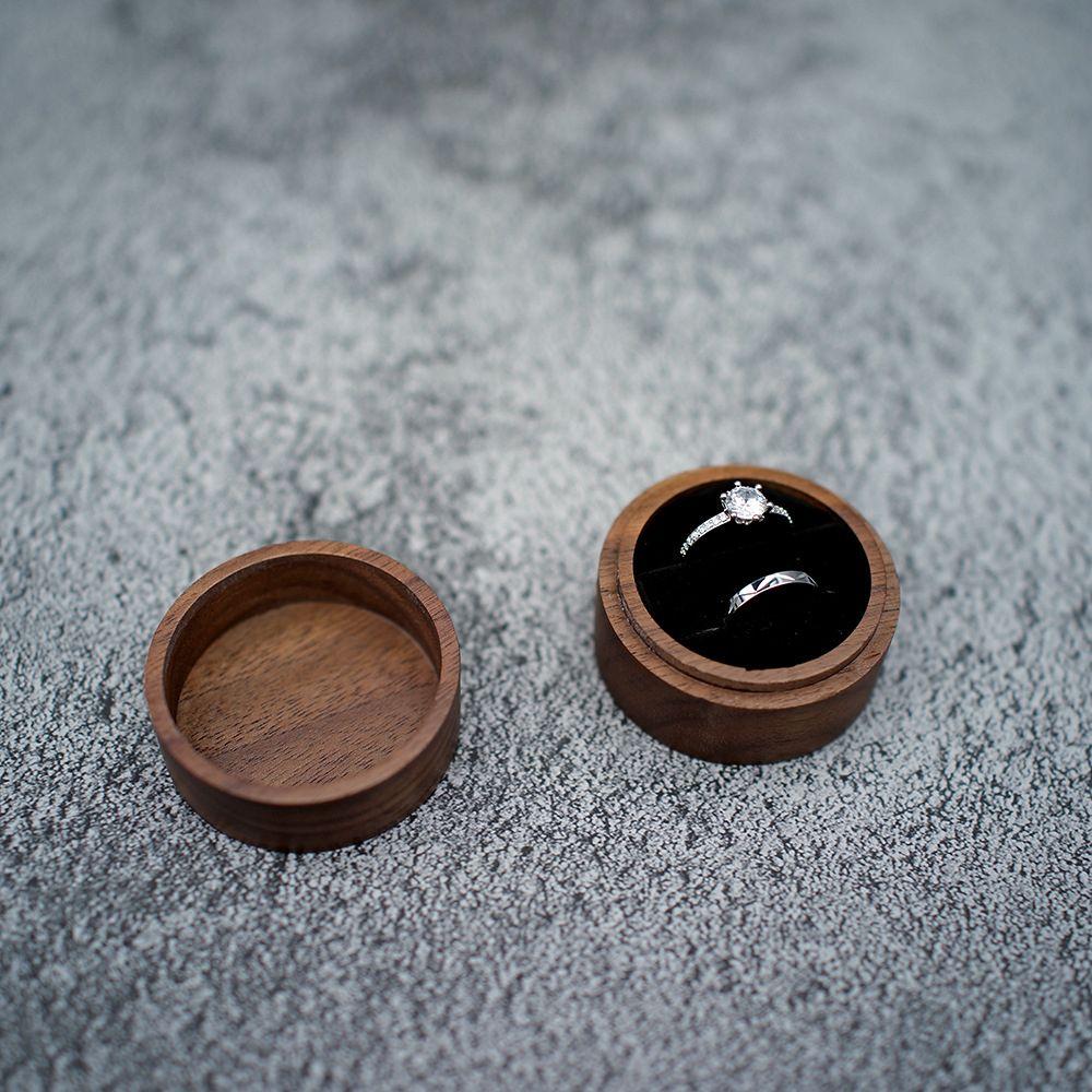 Earrings Organizer Engagement Ceremony Ring Bearer Box Presentation Box Ring Box Storage Box