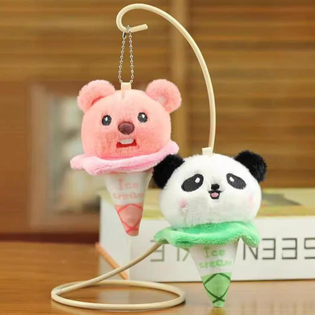 Милая подвеска Капибала, плюшевая игрушка, кукла, маленькая панда, сумка, подвесное украшение, брелок, кукла, кукла
