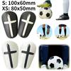 1 Pair Mini Shin Guards EVA Cross Soccer Shin Guards Shock Absorbing Soccer Leg Protector Lightweight for Kids Youth and Adults