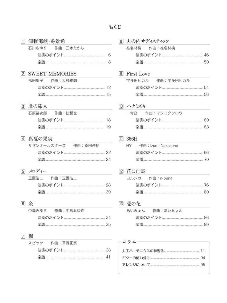 Трогательная аранжировка в исполнении сборника хитов для сольной гитары под редакцией мастера Тадаёси Фурукавы! (видео совместимо)