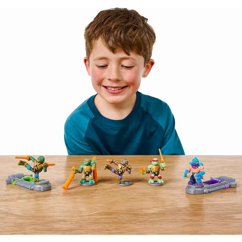 Мутанты черепашки оригинальный сериал х легенда об Акедо мини боевая фигурка делюкс боевой набор (Леонардо & Рафаэль донателло микеланджело шреддер)