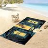 Scooby‑Doo2 Print Beach Towel, Large Soft Quick Dry Towel for Beach Camping Swimming