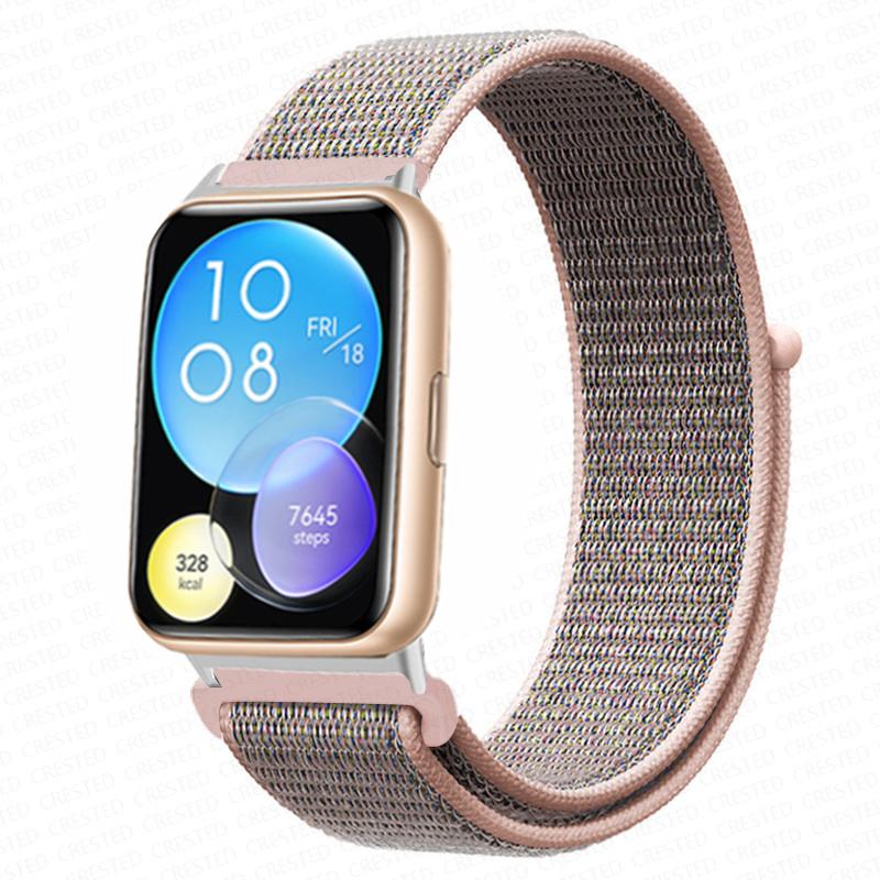 Ремешок для Huawei Watch Fit 2 Браслет для умных часов Аксессуары Запасной браслет нейлоновый Браслет Correa Huawei Watch fit2 strap