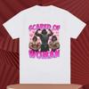 Sam Sulek Scared of Woman T Shirt Humor Gym Fitness Lovers Graphic T-shirts Men Women Casual Oversized Tee Shirt