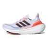 adidas UltraBoost Light White Solar Red Женские кроссовки Cloud-White Core-Black HQ6353