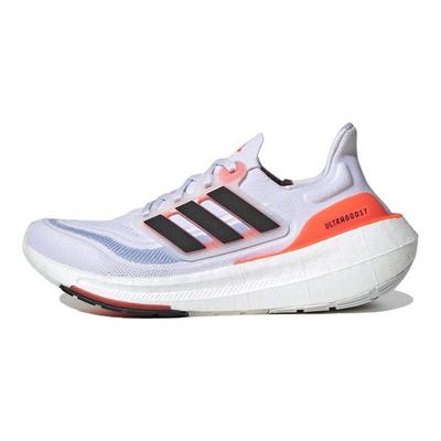 UltraBoost Light White Solar Red Женские кроссовки Cloud-White Core-Black HQ6353