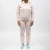 Women's Zip-up Hooded Fleece Pyjamas