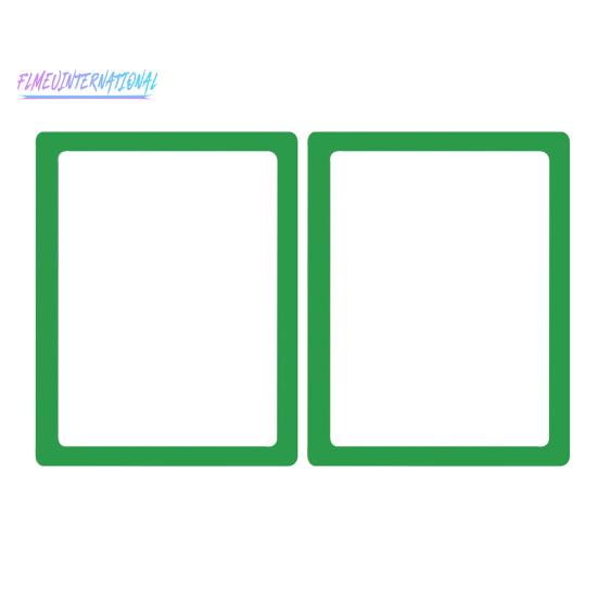 2 шт. Магнитная фоторамка-сильная гибкость, гибкая гладкая поверхность, магнитный держатель для фотографий, декор для холодильника, товары для дома