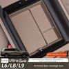 For Li Auto L6 L8 L9 2026 Armrest Box Storage Box Waterproof and Anti Slip Silicone Pad for Central Control Storage Accessories