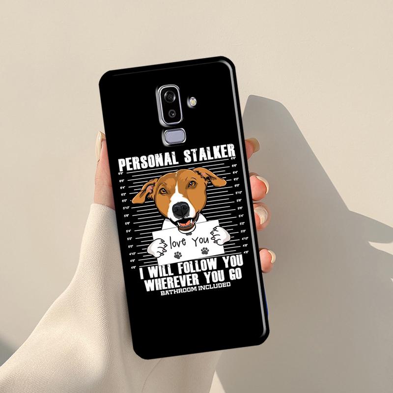 Чехол для Samsung Galaxy J4 J6 Plus 2018 A6 A7 A8 A9 J8 J1 2016 A3 A5 J3 J7 J5 2017 с изображением собаки породы Джек-Рассел-терьер