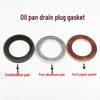 Универсальный набор прокладок для сливной пробки автомобильного масла: Медные, алюминиевые и комбинированные шайбы для уплотнения двигателя.