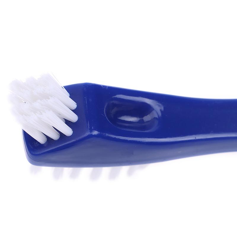 Щетка для чистки зубных протезов Специальная щетка для протезов вставных зубов Зубная щетка для ухода за полостью рта