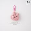 Креативные брелки, милый плюшевый брелок с медведем для женщин и девочек, милый кролик с рисунком мультфильма