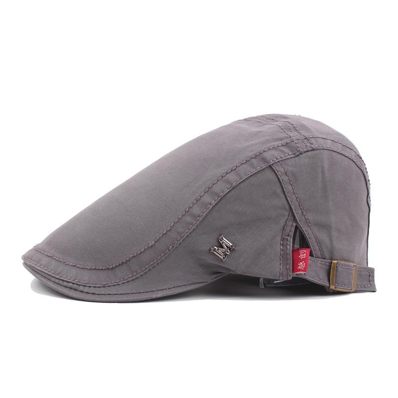 Мужская шляпа Forward Hat Quarter Cotton Bare Cap British Style Fashion M Standard Beret Women