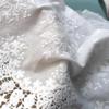 1Yard White Embroidere Flower Cotton Lace Fabric Sewing DIY Trim Wedding Applique Ribbon Collar Cloth