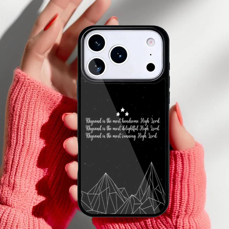 Чехол для телефона Acotar A Court of Mist and Fury для iPhone 17 16 15 14 13 Pro Max Задняя крышка для 12 11 Pro Coque